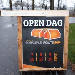 Een open dag is te herkennen aan deze bewegwijzering 1/7